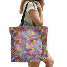 Load image into Gallery viewer, Alice All Over Print Canvas Tote Bag/Large