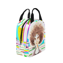 Load image into Gallery viewer, I'm booked Zipper Lunch Bag