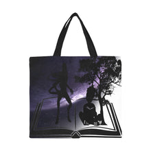 Load image into Gallery viewer, BLACK GIRLS LOVE SCI-FI All Over Print Canvas Tote Bag/Large