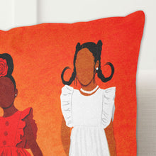 Load image into Gallery viewer, Sunday Morning Linen Zippered Pillowcase 18"x18"(Two Sides & Pack- red)