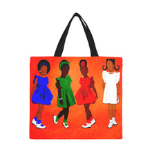 Load image into Gallery viewer, Sunday Morning Canvas Tote Bag (large)