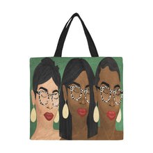Load image into Gallery viewer, Sisterhood Canvas Tote Bag/Large