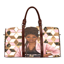 Load image into Gallery viewer, Paris Fashion Girl Waterproof Travel Bag/Large