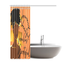 Load image into Gallery viewer, Phenomenal Woman Shower Curtain