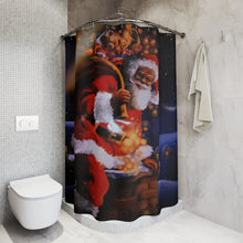 Load image into Gallery viewer, UP ON The Rooftop Shower Curtain