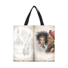 Load image into Gallery viewer, For The Love Of Sisterhood Canvas Tote Bag/Large