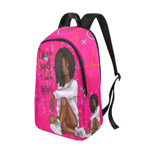 Load image into Gallery viewer, BLACK GIRLS LOVE Mathmatics Fabric Backpack