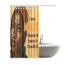 Load image into Gallery viewer, I Am Magic Shower Curtain