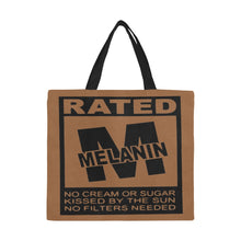 Load image into Gallery viewer, Rated M All Over Print Canvas Tote Bag/Large (Model 1699)