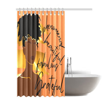 Load image into Gallery viewer, Phenomenal Woman Shower Curtain