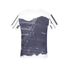 Load image into Gallery viewer, THE BLUE PRINT All Over Print T-Shirt for Women