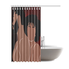Load image into Gallery viewer, Black Love Shower Curtain