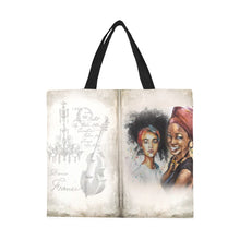 Load image into Gallery viewer, For The Love Of Sisterhood Canvas Tote Bag/Large