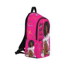 Load image into Gallery viewer, BLACK GIRLS LOVE Mathmatics Fabric Backpack