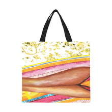 Load image into Gallery viewer, Lazy Day At The Beach Canvas Tote Bag