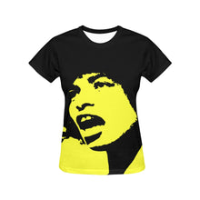 Load image into Gallery viewer, angela yellow All Over Print T-Shirt for Women
