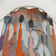 Load image into Gallery viewer, Angel Choir Shower Curtain
