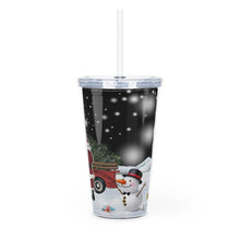 Load image into Gallery viewer, The Night Before  Christmas  Plastic Tumbler
