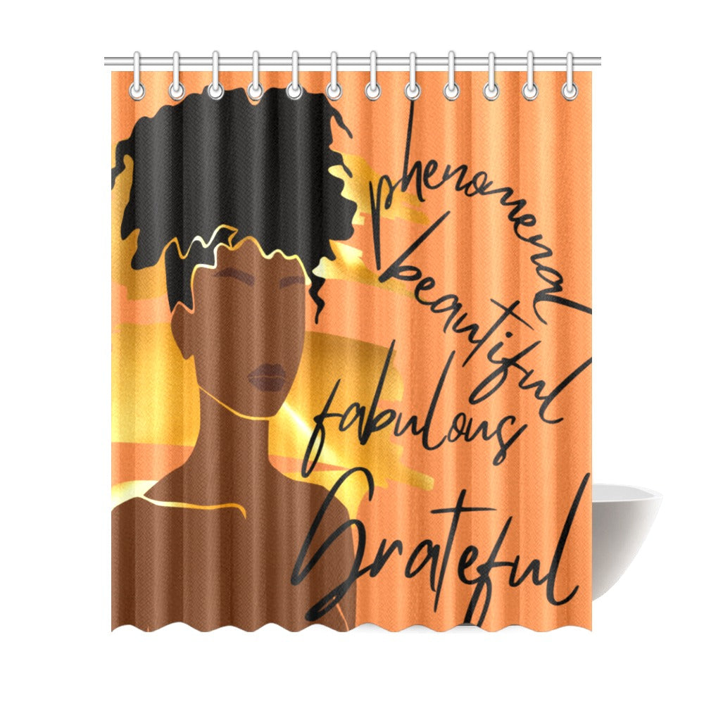 Phenomenal Woman Shower Curtain