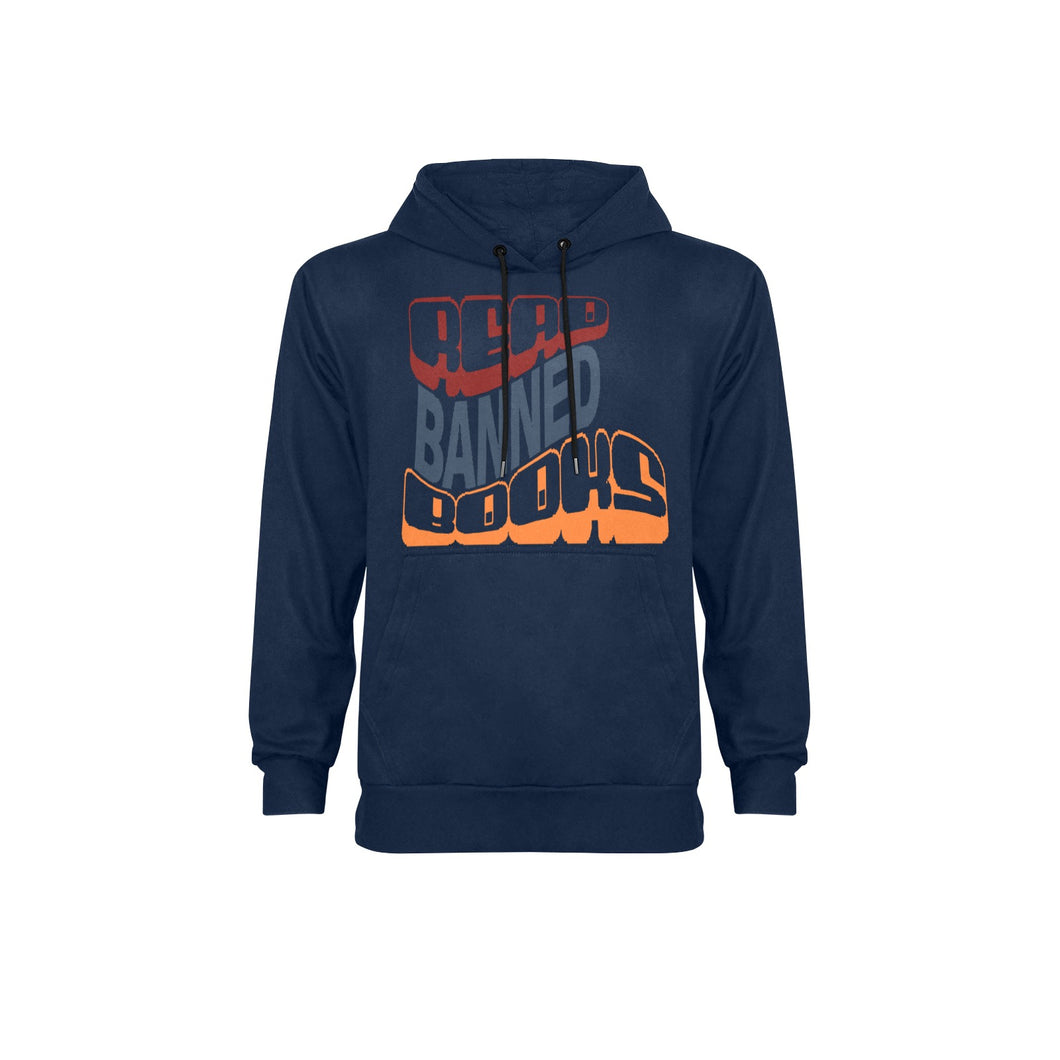 Banned Books Long Sleeve Fleece Hoodie