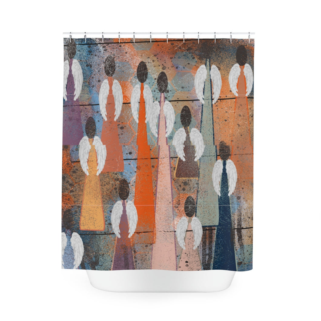 Angel Choir Shower Curtain