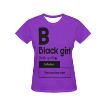 Load image into Gallery viewer, If U A Black Girl All Over Print T-Shirt for Women
