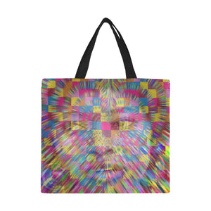 Alice All Over Print Canvas Tote Bag/Large