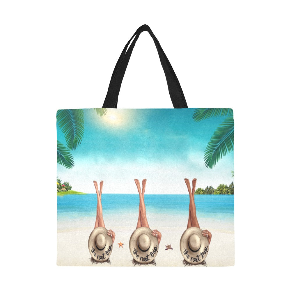I Got All My Sistas With Me Canvas Tote Bag (large)