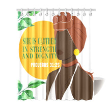 Load image into Gallery viewer, She Is  Shower Curtain
