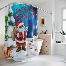 Load image into Gallery viewer, The North Pole Shower Curtain
