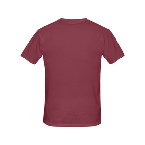 Looking Back All Over Print T-Shirt for Women