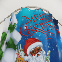 Load image into Gallery viewer, The North Pole Shower Curtain
