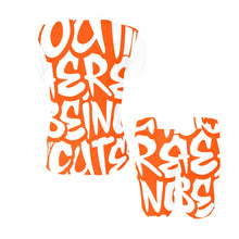 Load image into Gallery viewer, Out Here Women&#39;s Short Yoga Set (orange)
