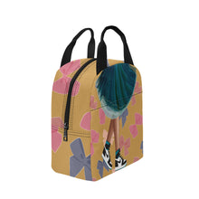 Load image into Gallery viewer, Hair Bows &amp; High Tops Zipper Lunch Bag
