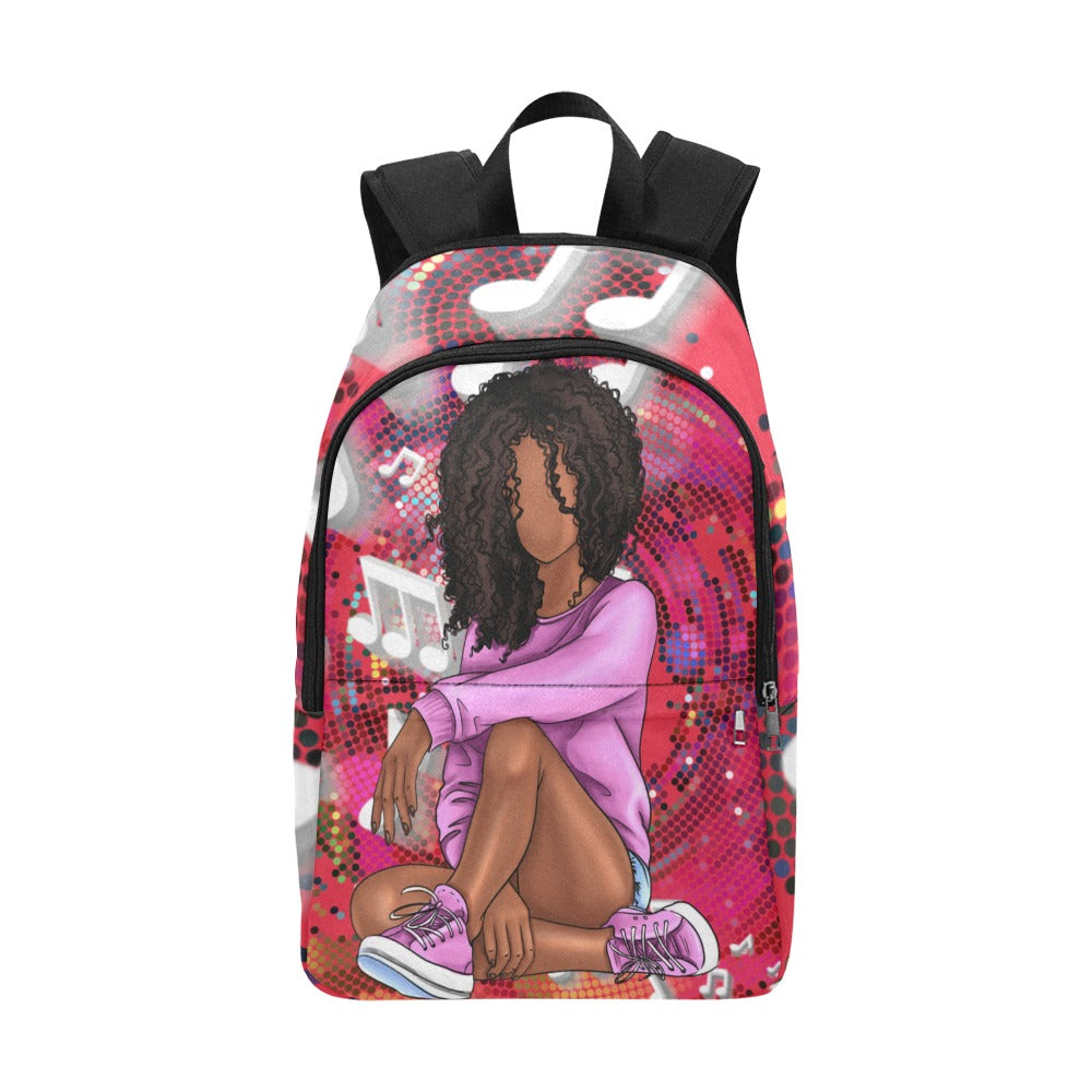 Music is Forever Fabric Backpack