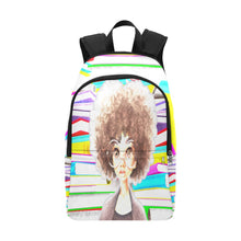 Load image into Gallery viewer, I&quot;m Booked Fabric Backpack
