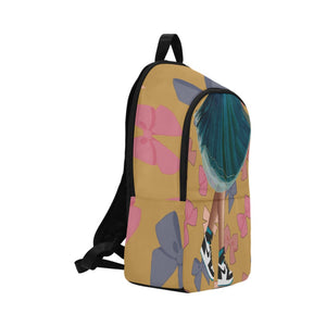 Hair Bows & High Tops Fabric Backpack