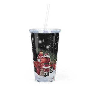 The Night Before  Christmas  Plastic Tumbler