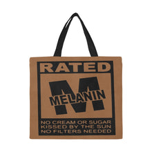 Load image into Gallery viewer, Rated M All Over Print Canvas Tote Bag/Large (Model 1699)
