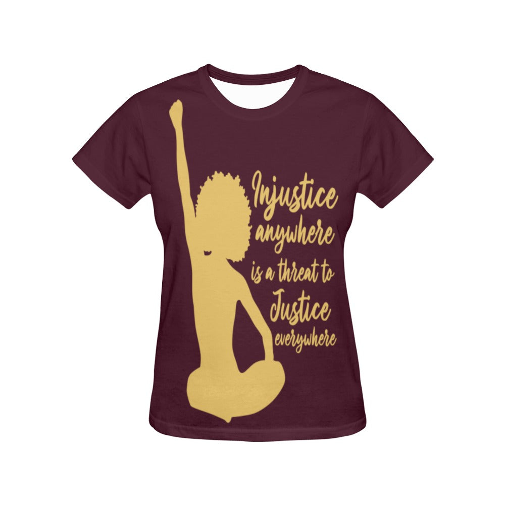 Injustice All Over Print T-Shirt for Women
