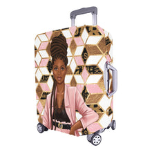 Load image into Gallery viewer, Paris Fashion Girl Luggage Cover/Large 26&quot;-28&quot;
