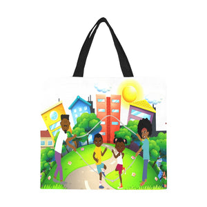 Double Dutch Canvas Tote Bag/Large