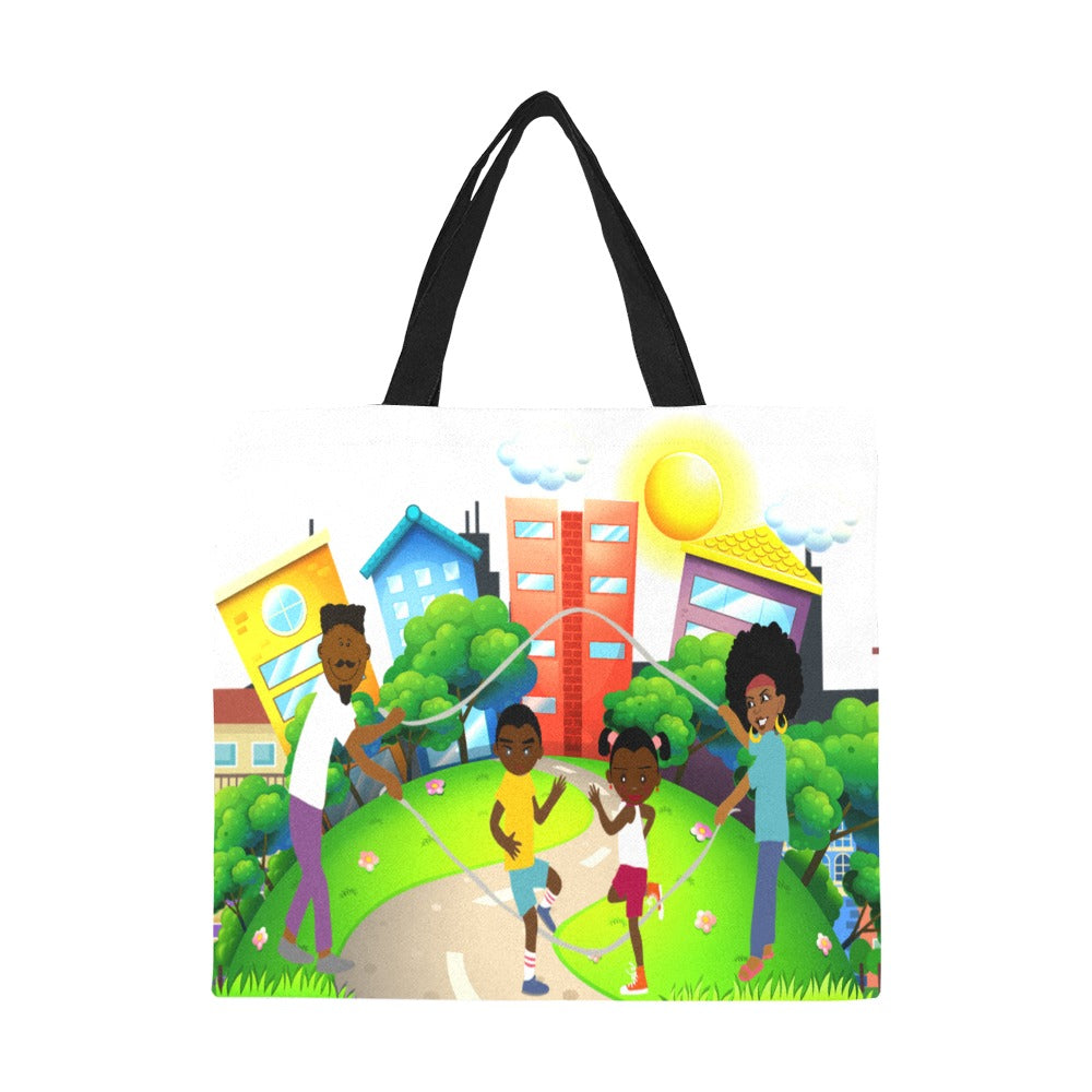 Double Dutch Canvas Tote Bag/Large
