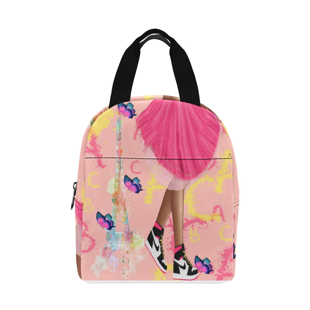 High Fashion and High Tops Zipper Lunch Bag