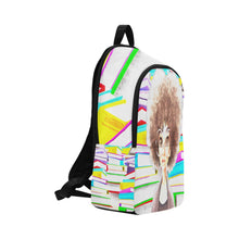 Load image into Gallery viewer, I&quot;m Booked Fabric Backpack
