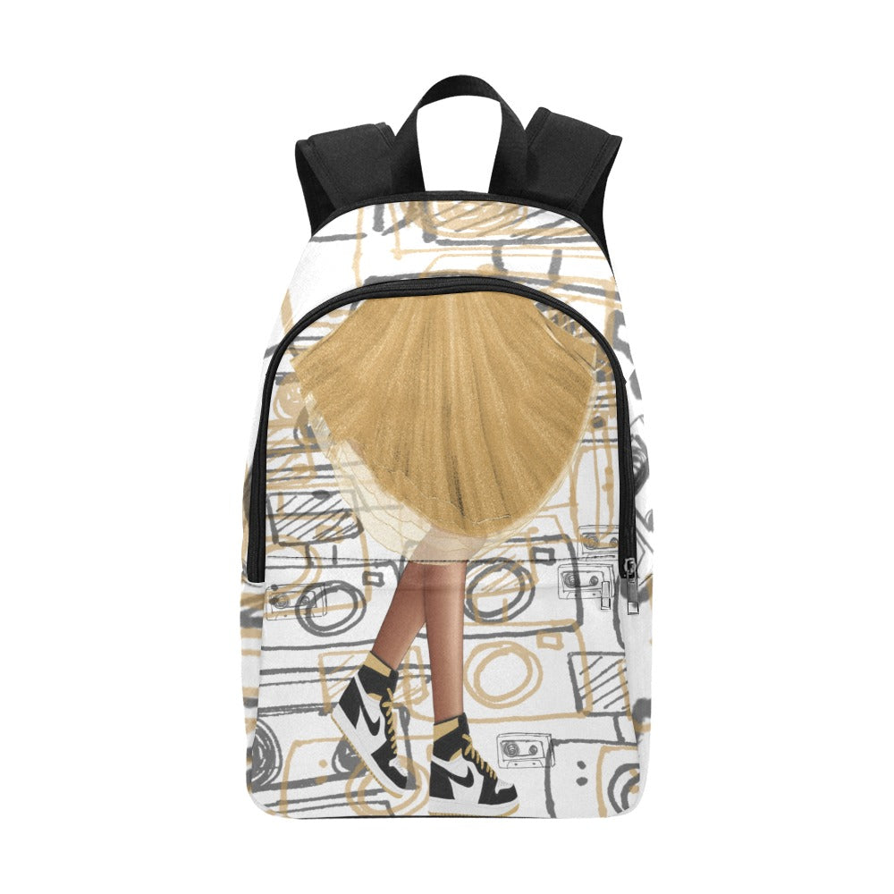 Glam & Sneakers Fabric Backpack