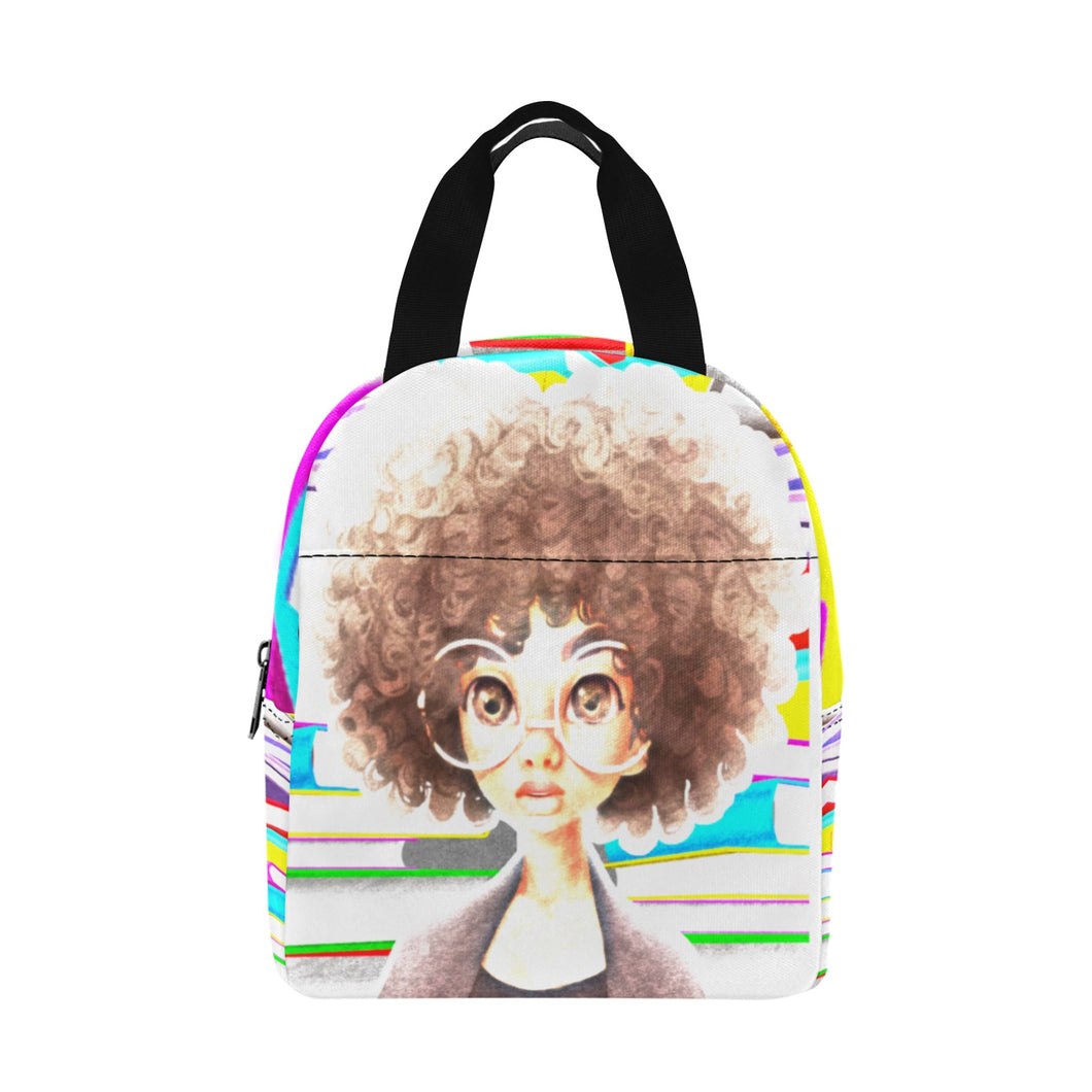 I'm booked Zipper Lunch Bag