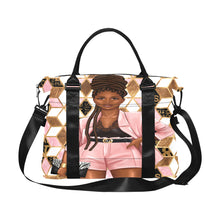 Load image into Gallery viewer, Paris Fashion Girl Large Capacity Duffle Bag
