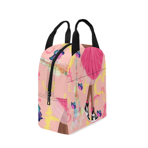 High Fashion and High Tops Zipper Lunch Bag