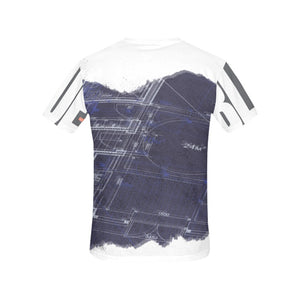 THE BLUE PRINT All Over Print T-Shirt for Women
